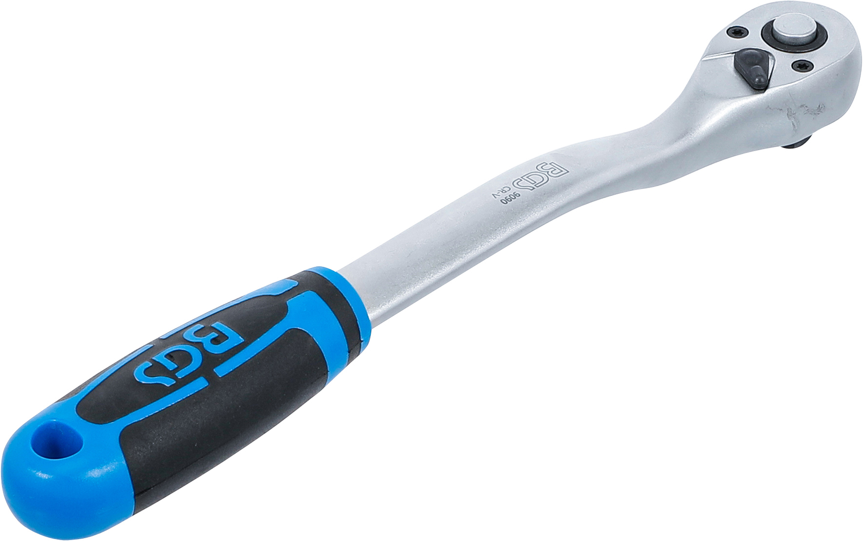 BGS Umschaltknarre | extra lang | Abtrieb Außenvierkant 10 mm (3/8") | 254 mm