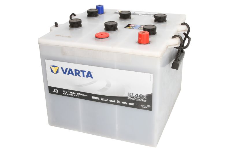 Starterbatterie VARTA J3 Black ProMotive HD 12V 125Ah 950A