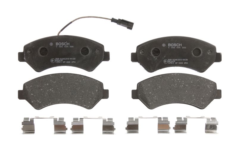 BOSCH Bremsbelagsatz Bremsbeläge 0 986 494 580