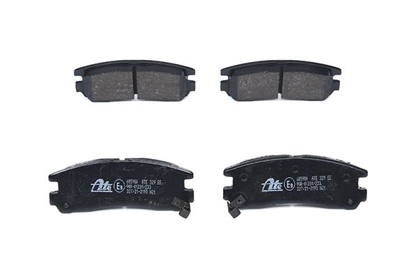 Bremsbelagsatz, Scheibenbremse