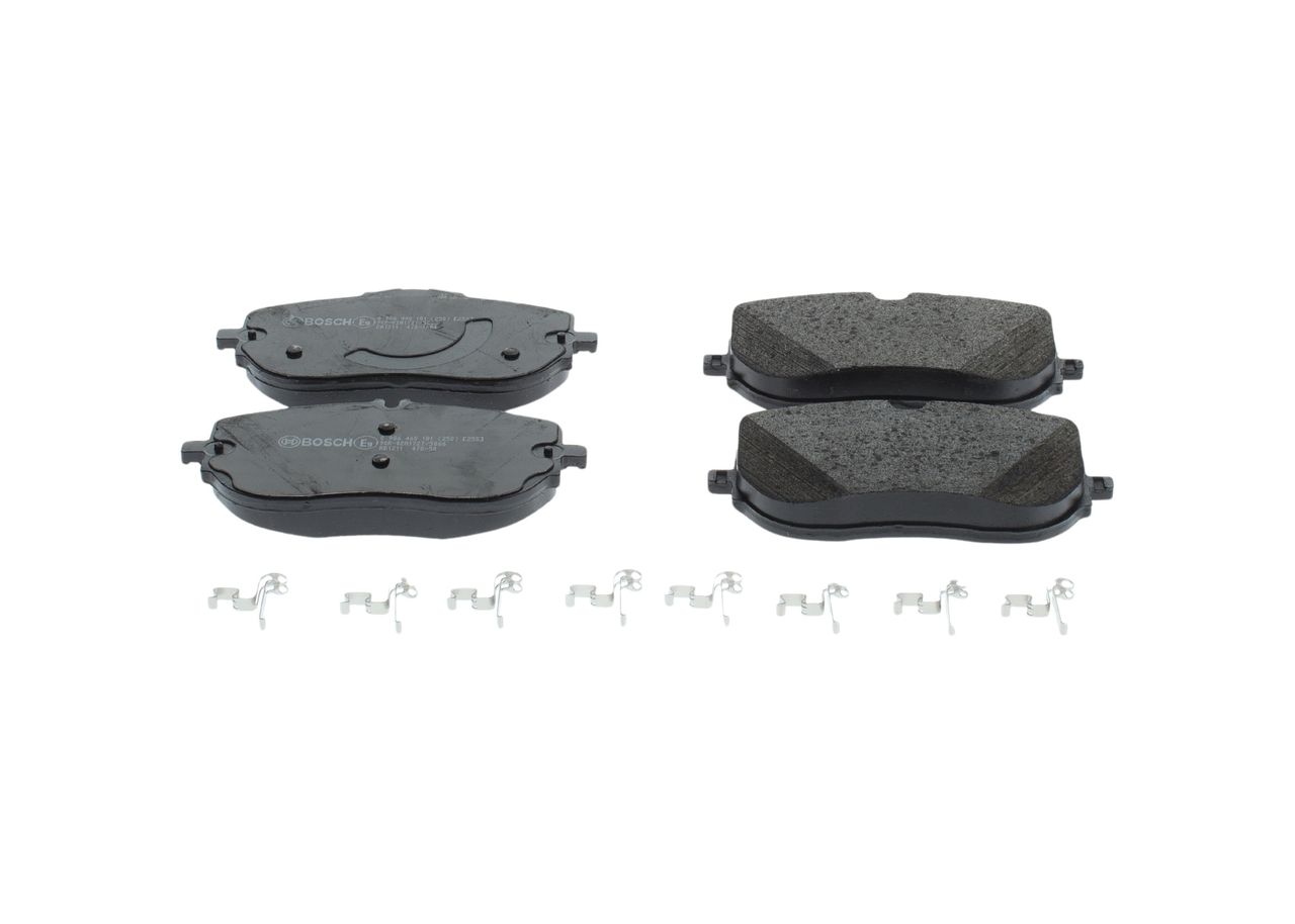 Bremsbelagsatz, Scheibenbremse