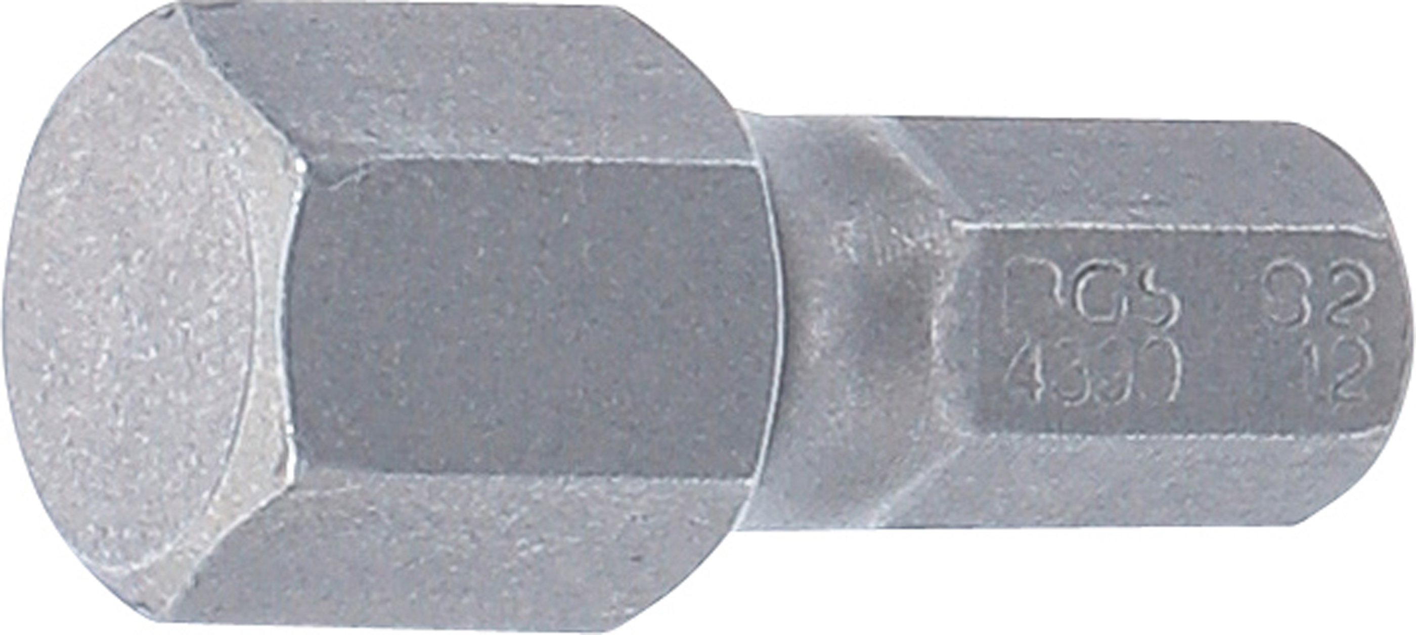 BGS Bit | Länge 30 mm | Antrieb Außensechskant 8 mm (5/16") | Innensechskant 12 mm