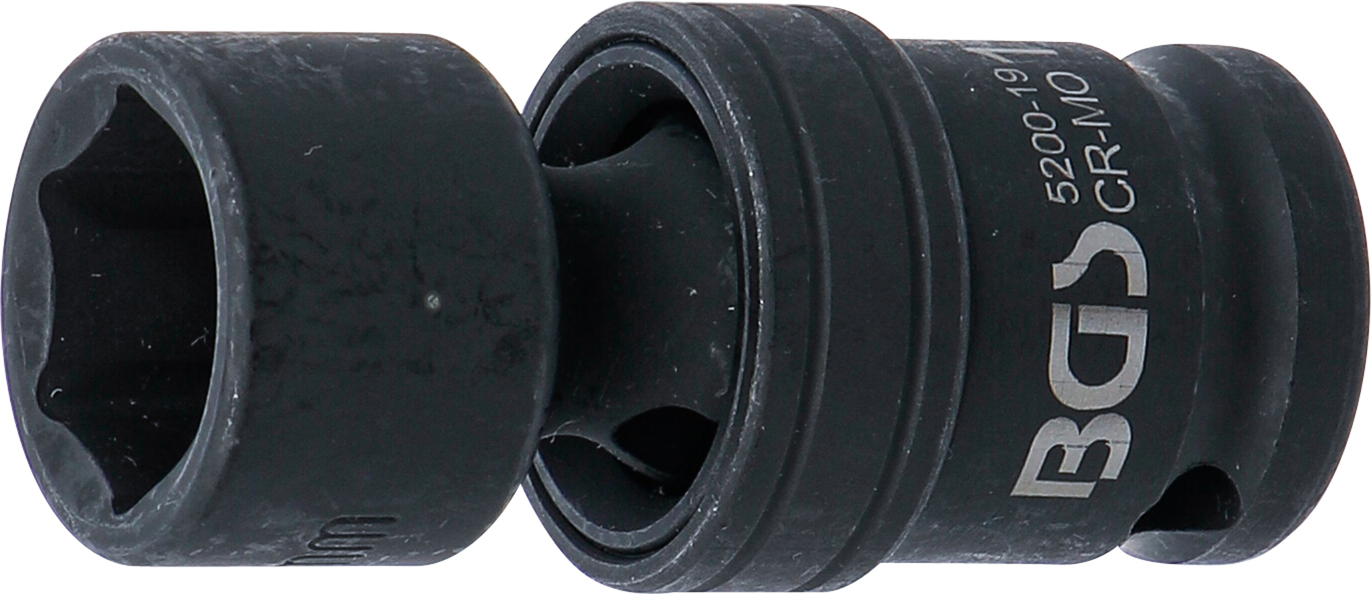 BGS Kraft-Kugelgelenk-Einsatz | Antrieb Innenvierkant 12,5 mm (1/2") | SW 19 mm