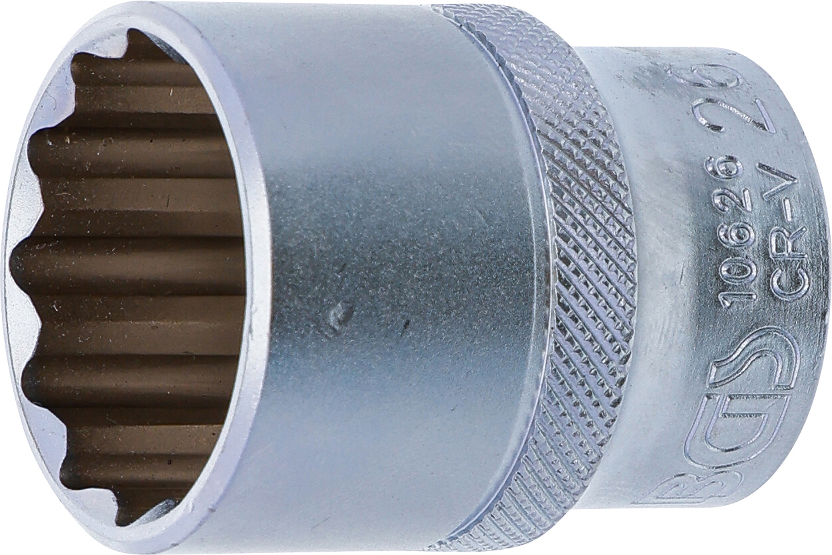 BGS Steckschlüssel-Einsatz Zwölfkant | Antrieb Innenvierkant 12,5 mm (1/2") | SW 26 mm