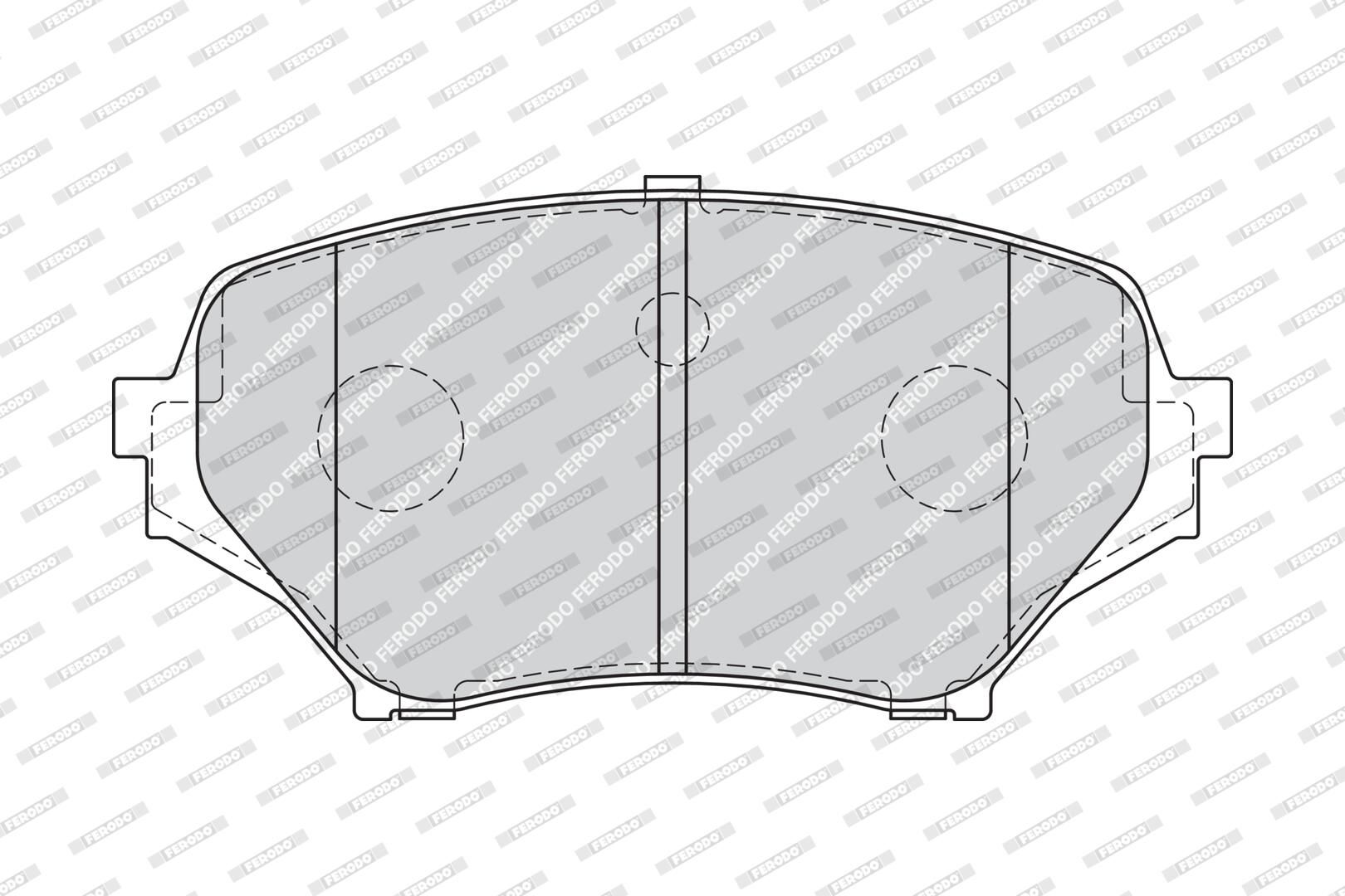 Bremsbelagsatz, Scheibenbremse