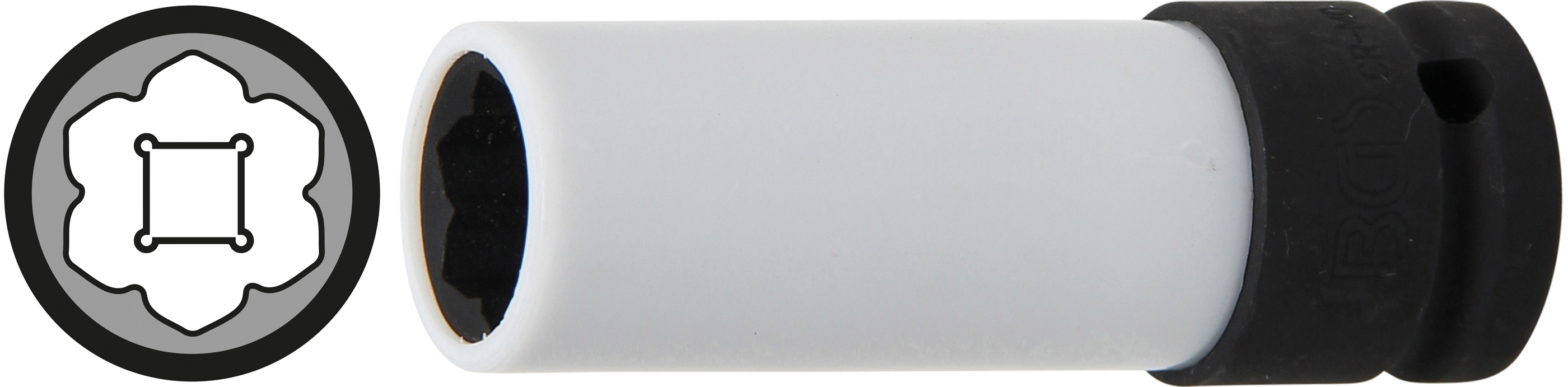 BGS Spezial-Radschrauben-Einsatz | für Mercedes-Benz S-Klasse | Antrieb Innenvierkant 12,5 mm (1/2")