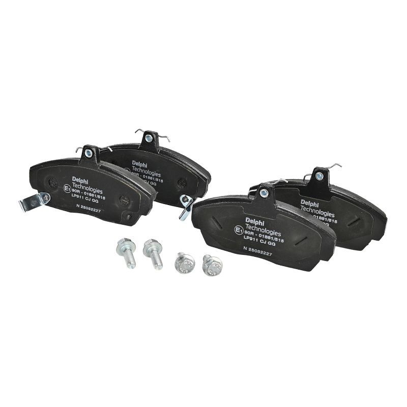 Bremsbelagsatz, Scheibenbremse