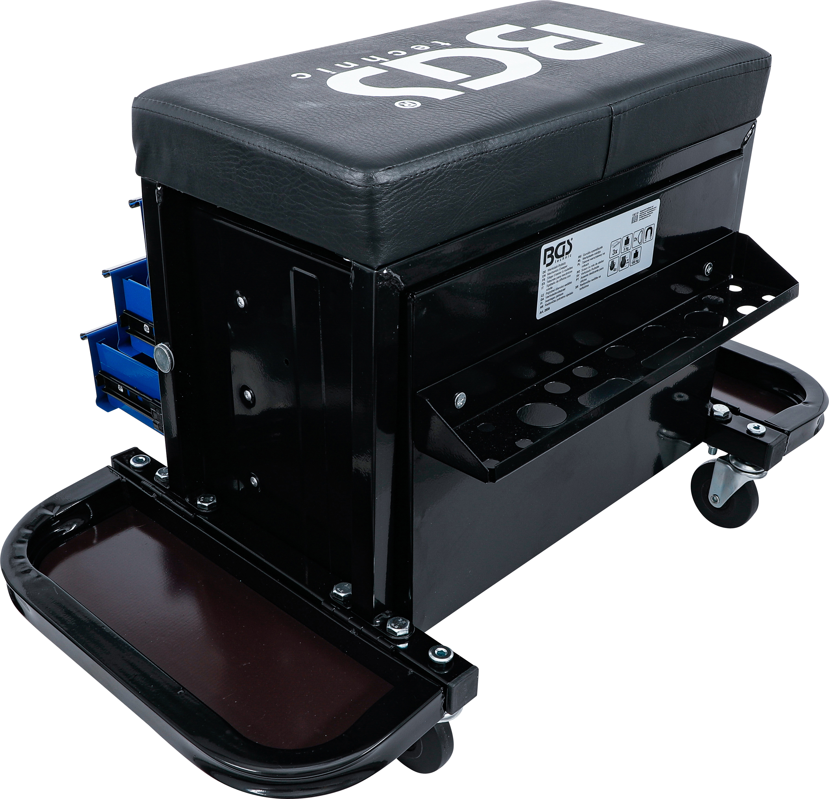 BGS Werkstatt-Rollsitz | mit 3 Schubladen