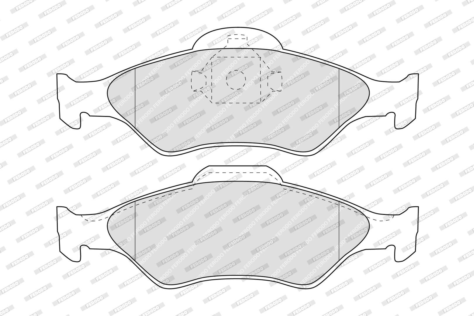 Bremsbelagsatz, Scheibenbremse