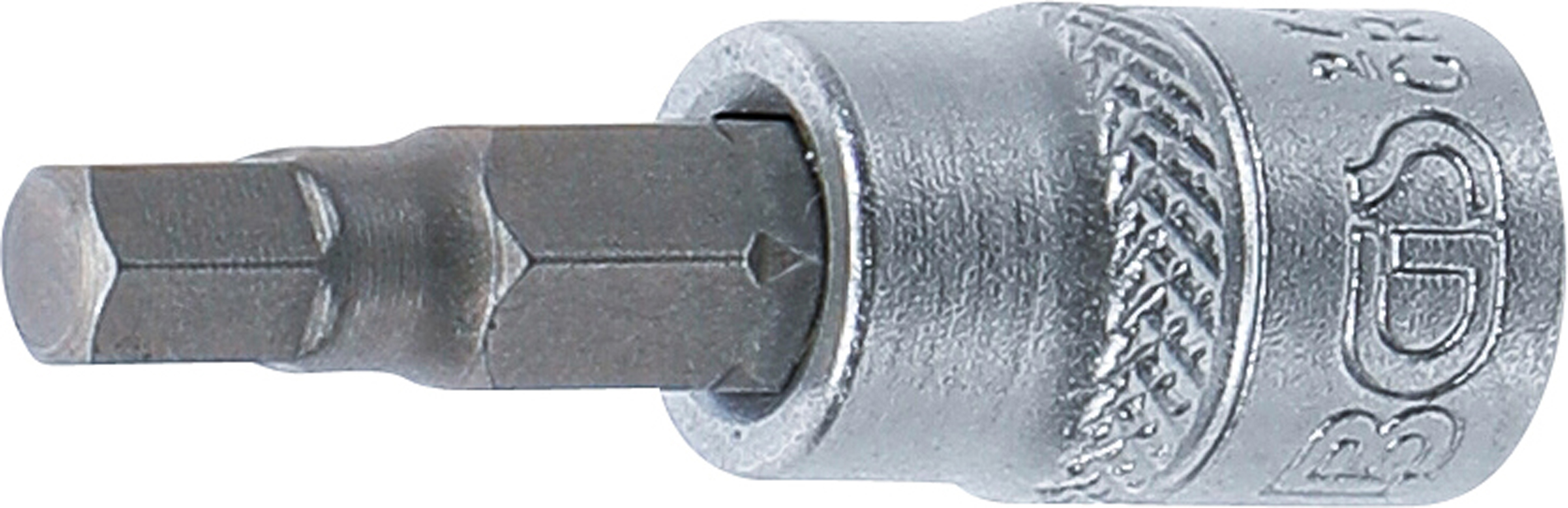 BGS Bit-Einsatz | Antrieb Innenvierkant 6,3 mm (1/4") | Innensechskant 3/16"