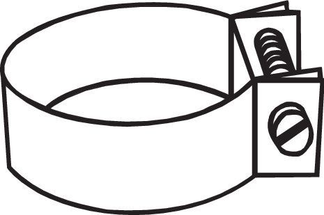 Klemmstück, Abgasanlage