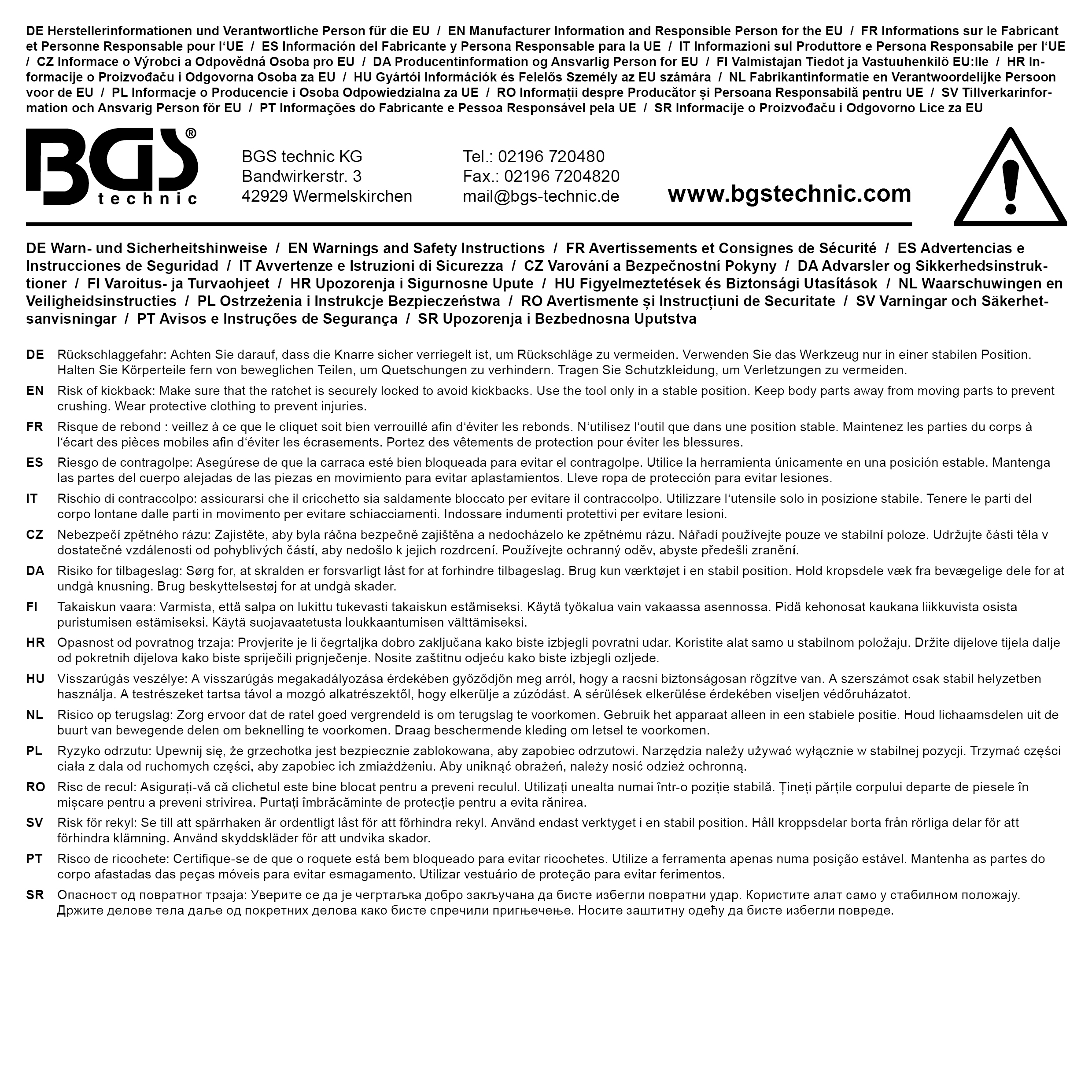 BGS Umschaltknarren-Satz | ausziehbar, abwinkelbar | Abtrieb Außenvierkant 6,3 mm (1/4") - 10 mm (3/8") - 12,5 mm (1/2") | 3-tlg.