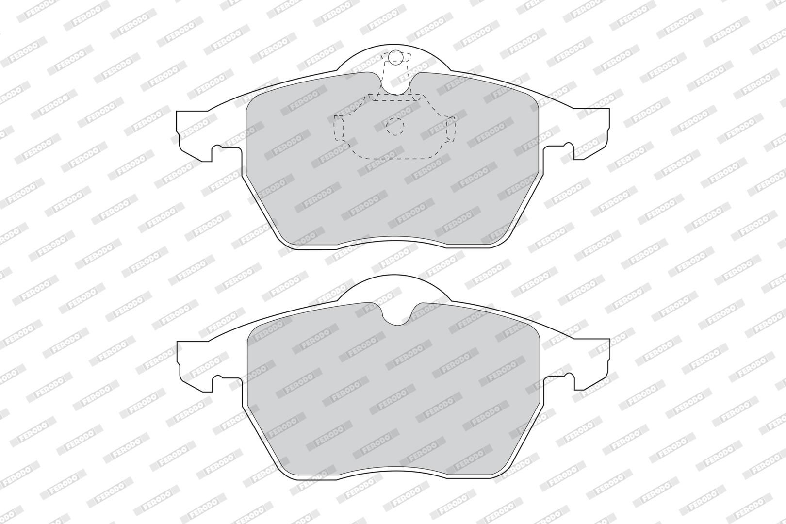 Bremsbelagsatz, Scheibenbremse