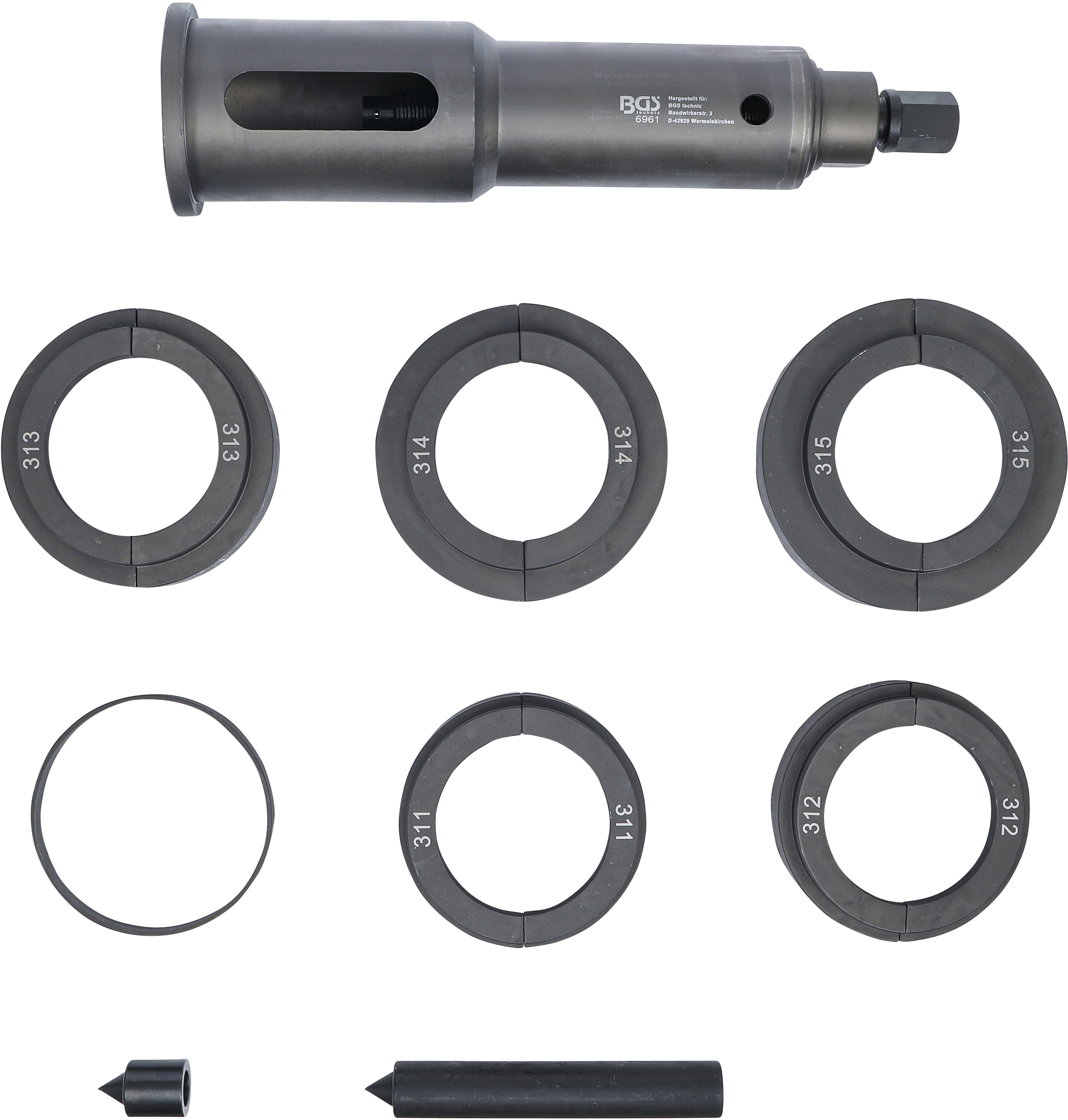 BGS Getriebelager-Abzieher-Satz | für LKWs