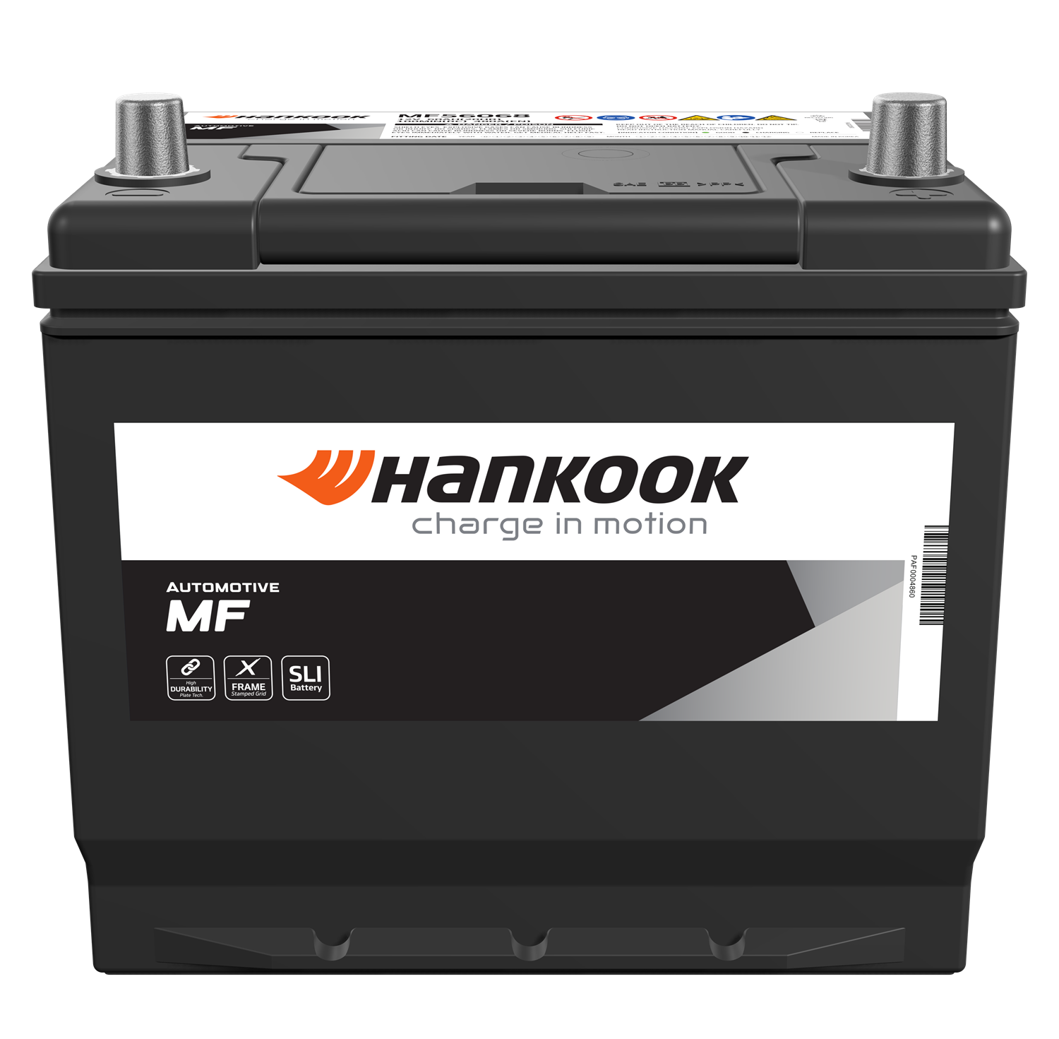 Starterbatterie “Hankook 12 V, 60 Ah, 480 A”
