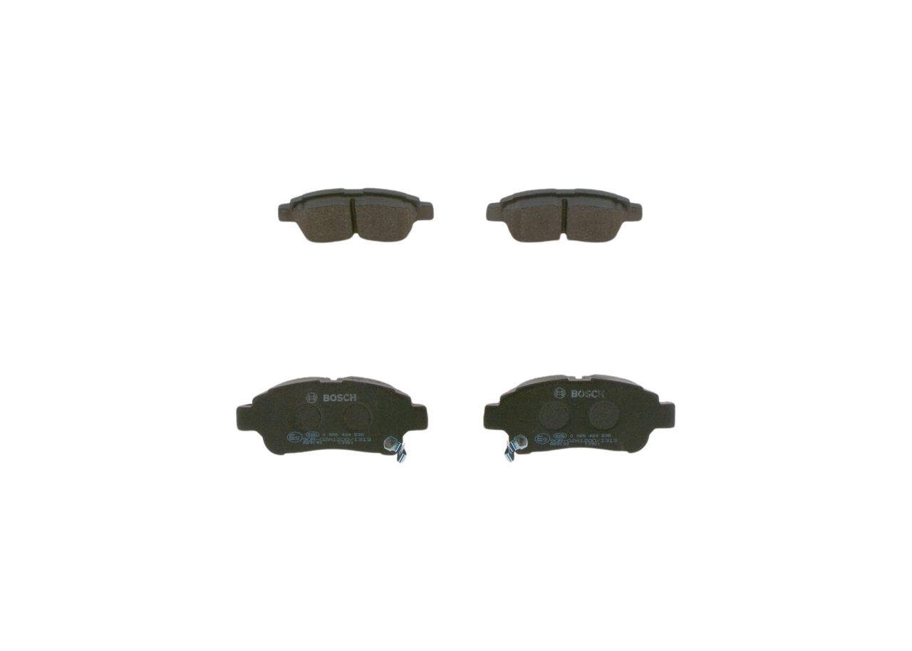 Bremsbelagsatz, Scheibenbremse