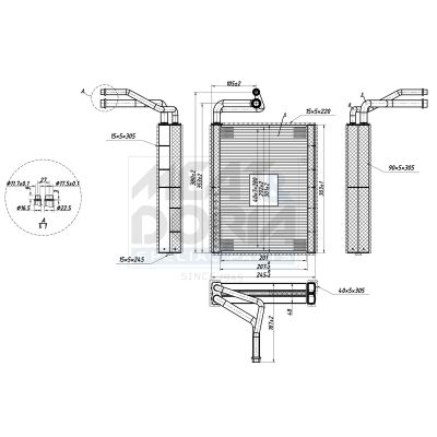 Verdampfer, Klimaanlage