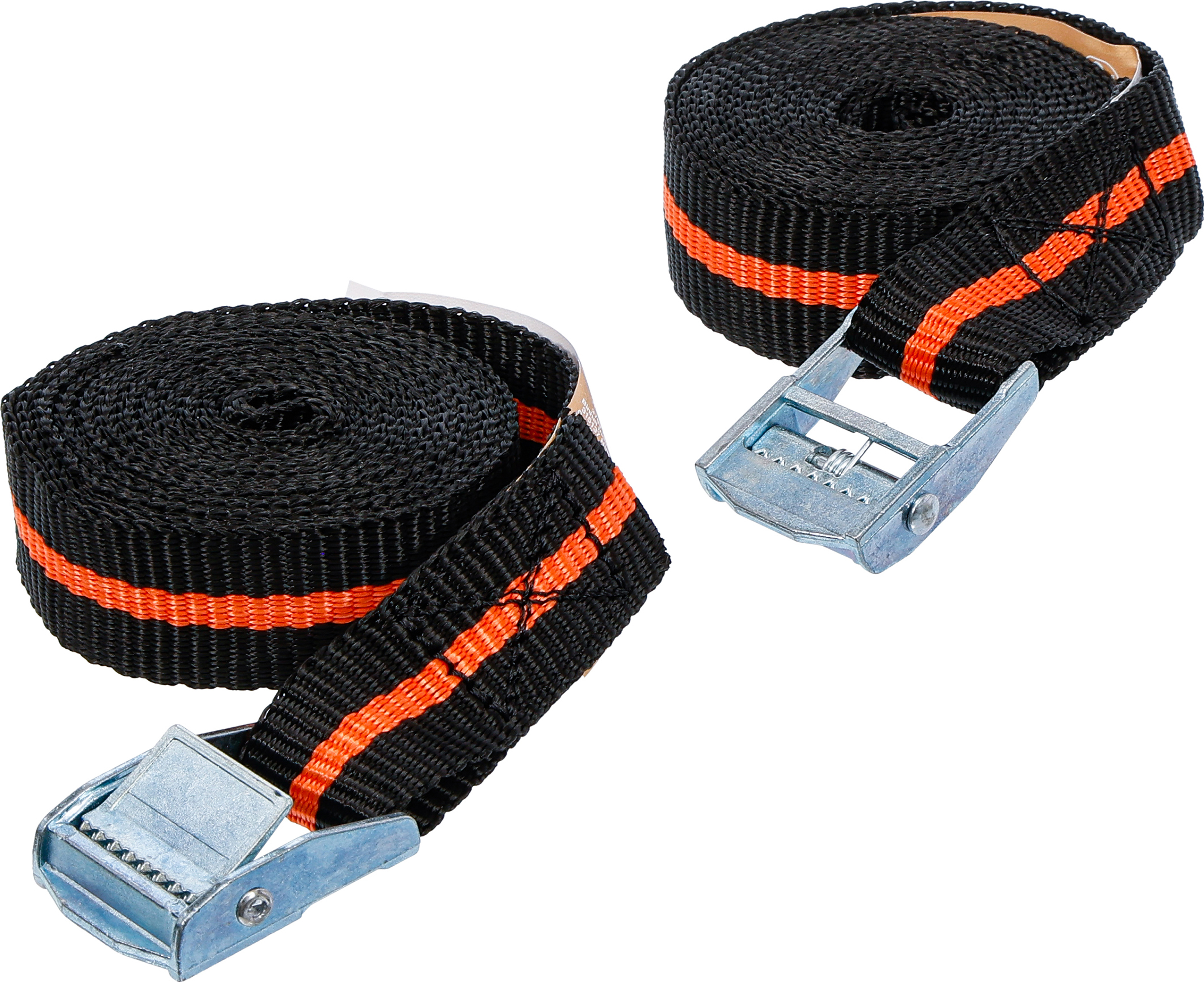 BGS Spannband-Satz mit Schnellverschluss | 2,5 m x 25 mm | 2-tlg.