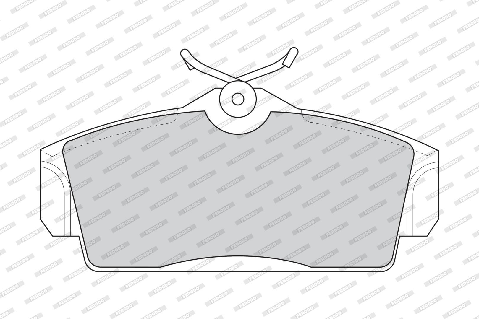 Bremsbelagsatz, Scheibenbremse