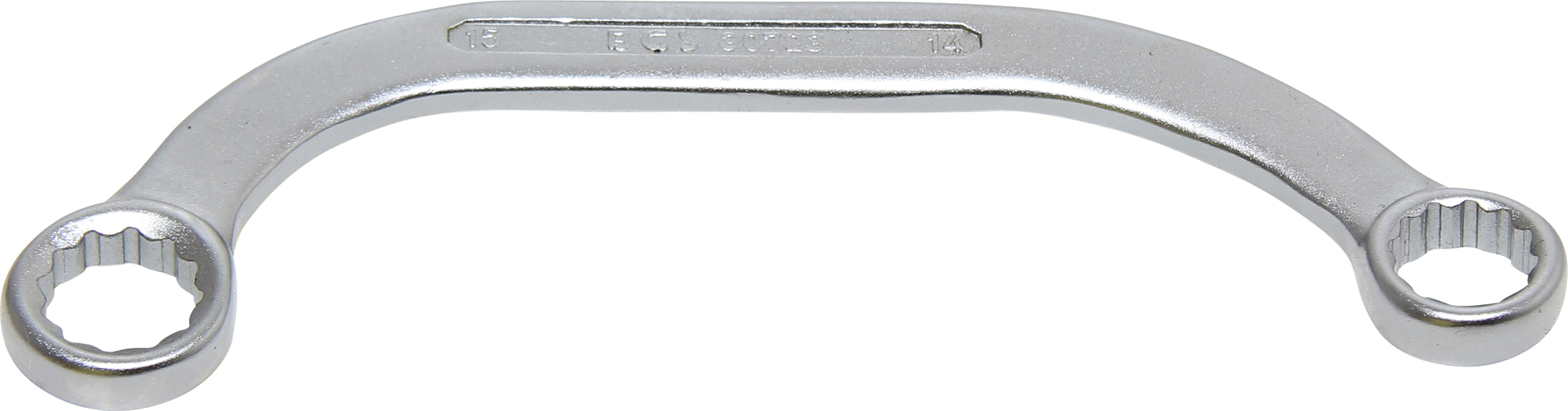 BGS C-Form Doppel-Ringschlüssel Zwölfkant | SW 14 x 15 mm