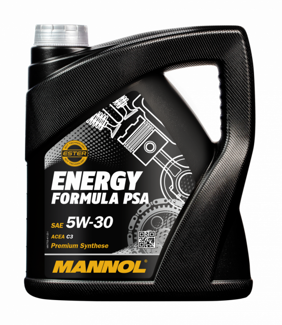 5W-30 Mannol 7703 Energy Formula PSA für Peugeot Citroen Motoröl 4 Liter
