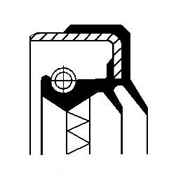 Dichtring CO01032388B “CORTECO 13 mm, 155 mm, 102 mm”