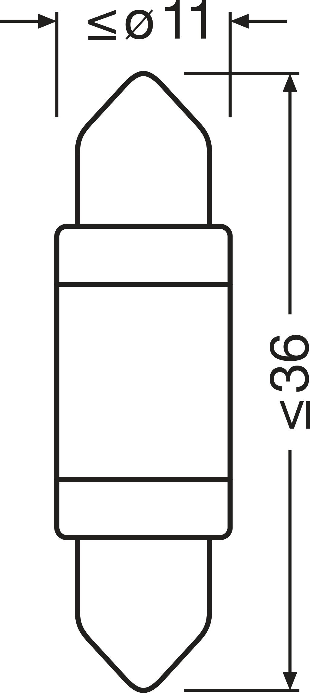 Glühlampe, Innenraumleuchte
