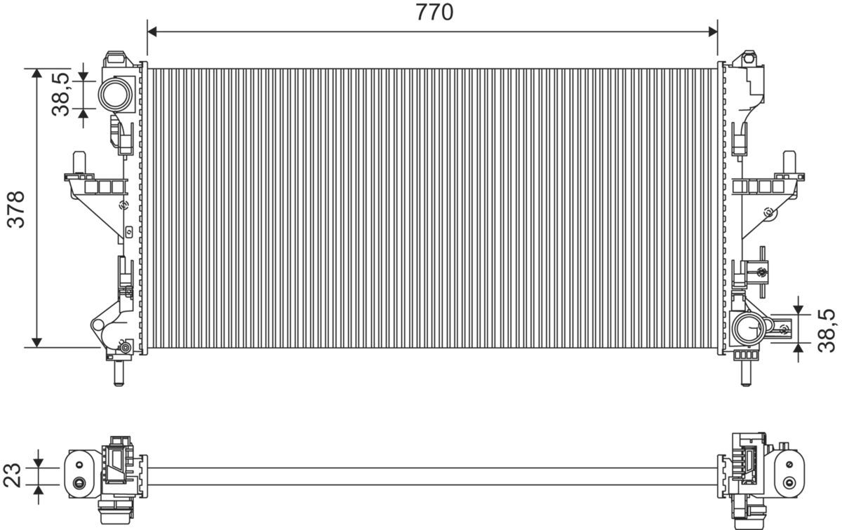 Kühler, Motorkühlung