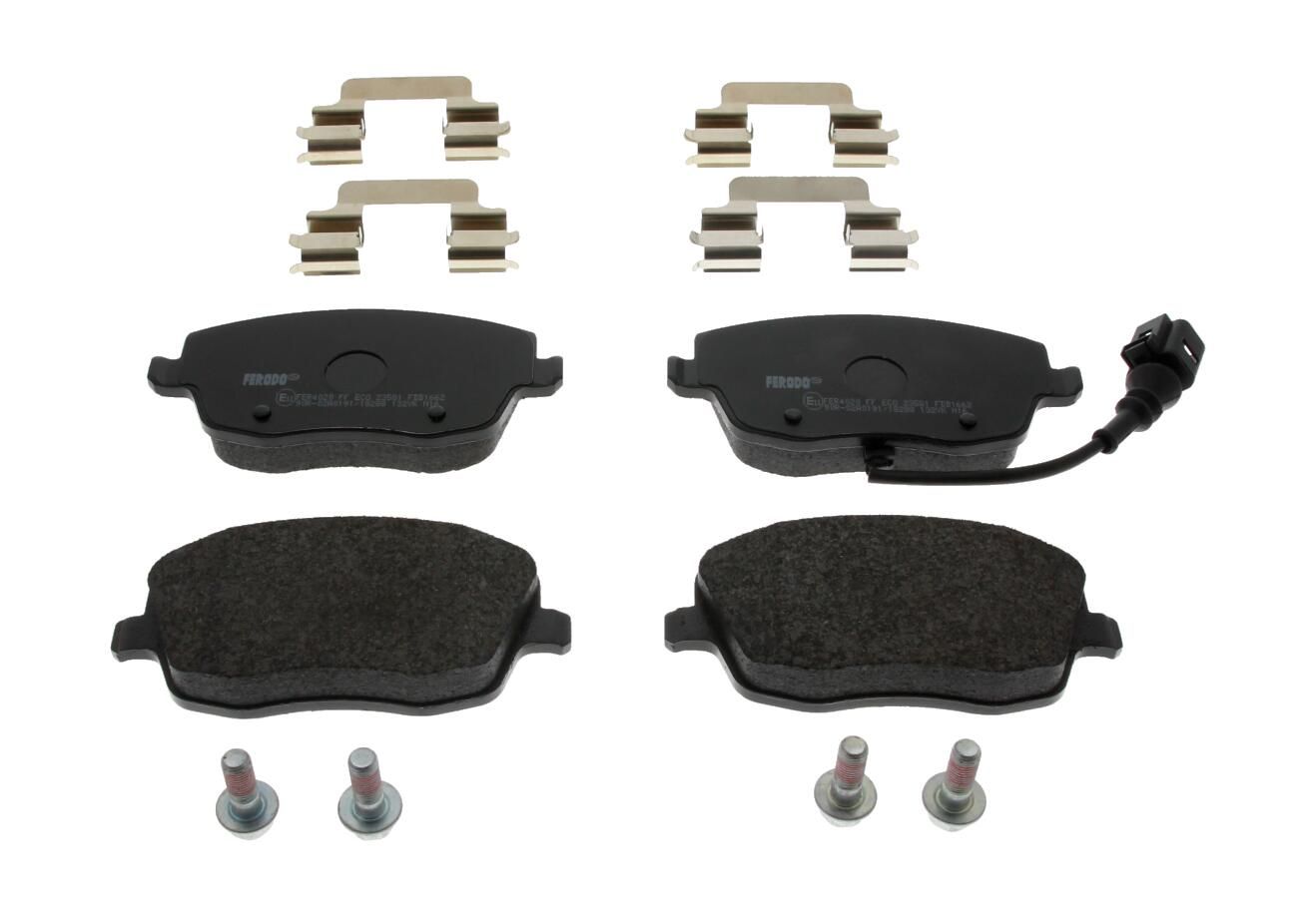 Bremsbelagsatz, Scheibenbremse