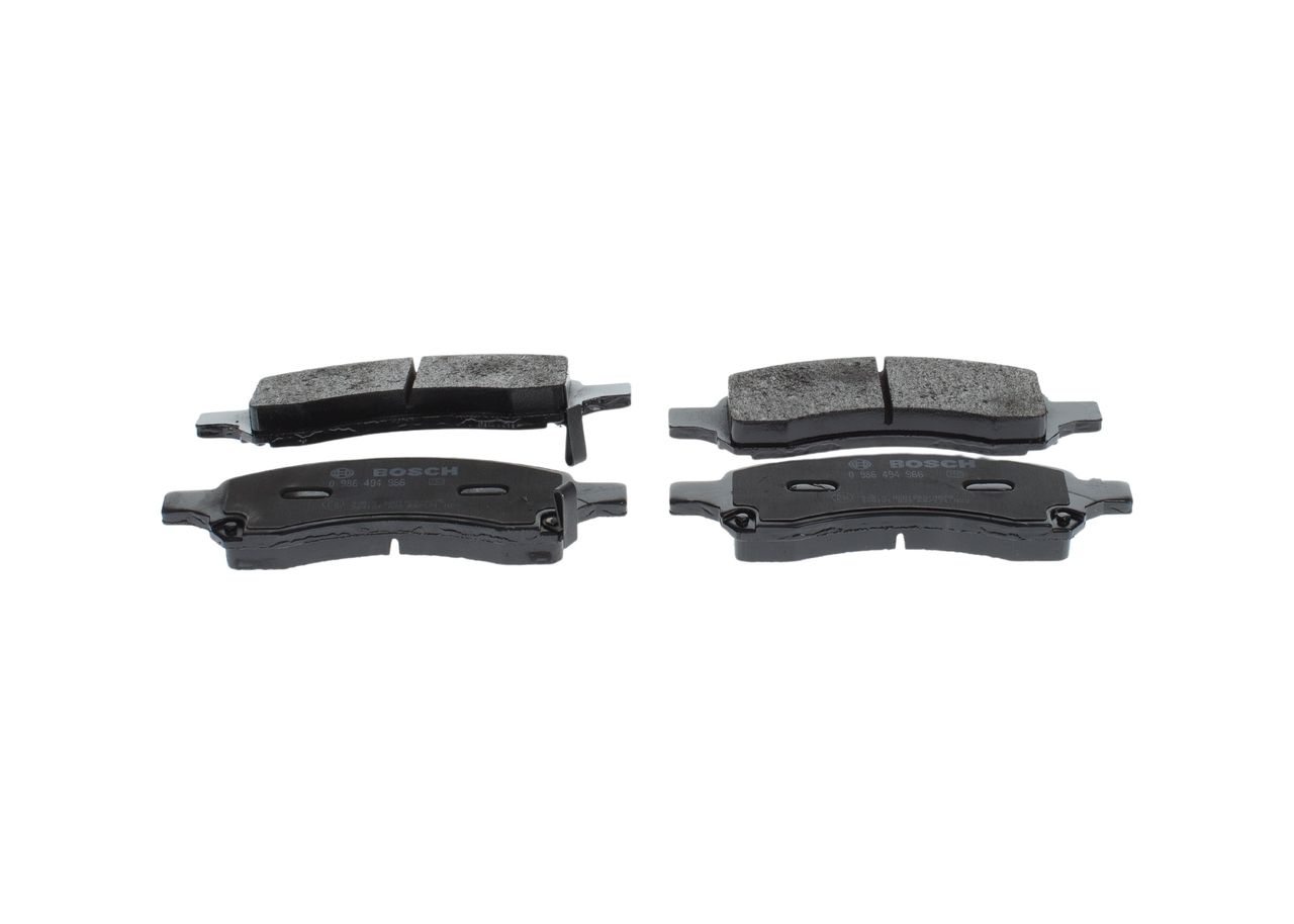 Bremsbelagsatz, Scheibenbremse