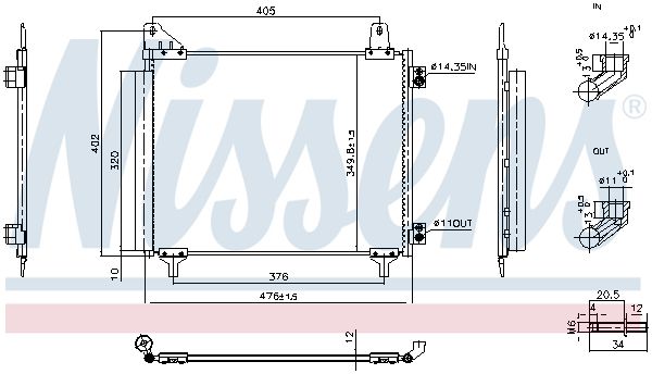 Kondensator, Klimaanlage