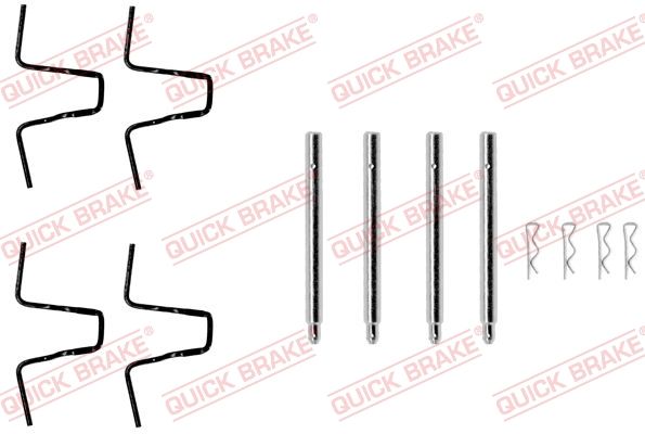 Zubehörsatz, Scheibenbremsbelag