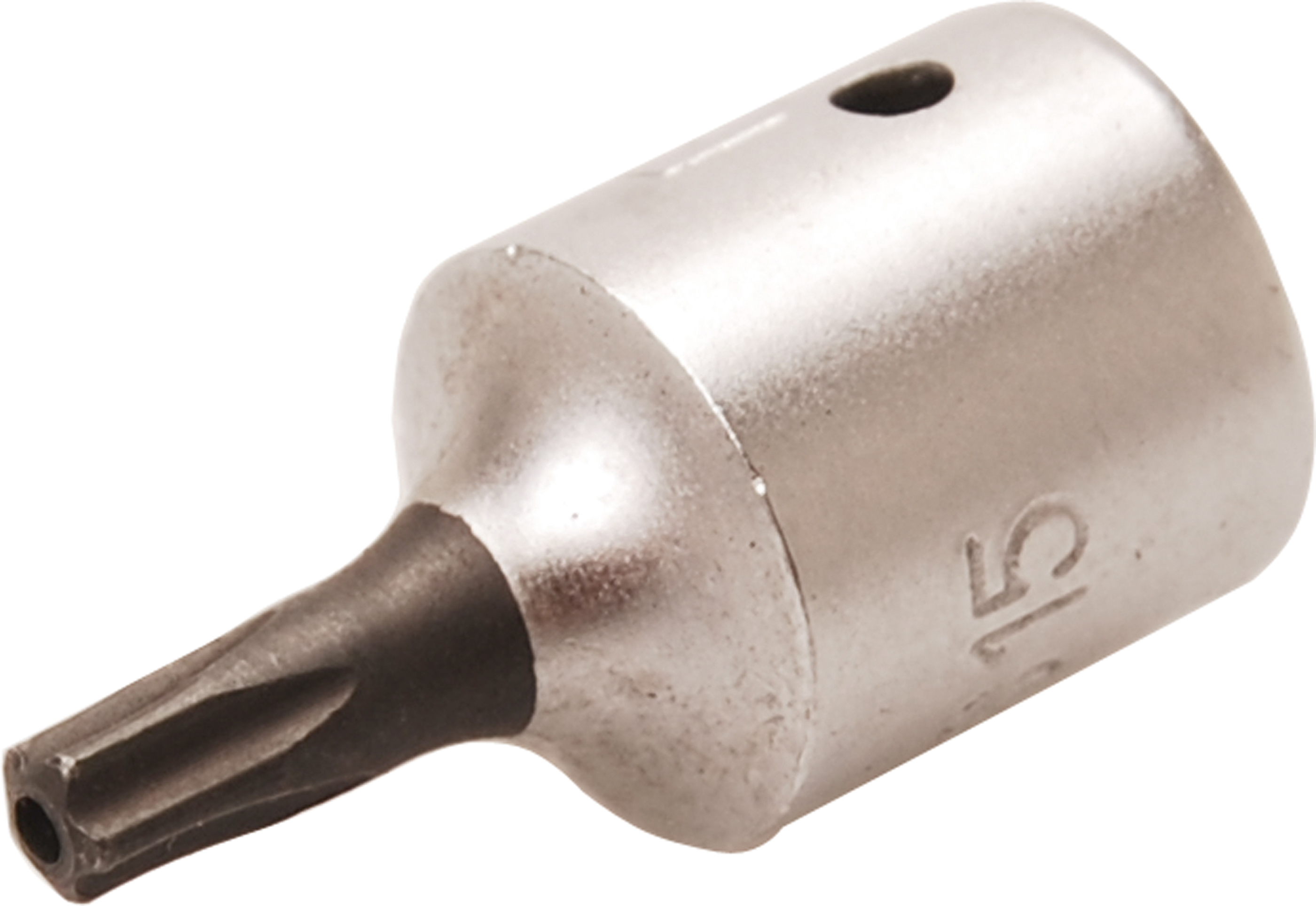 BGS Bit-Einsatz | Antrieb Innenvierkant 6,3 mm (1/4") | TS-Profil (für Torx Plus) mit Bohrung TS15
