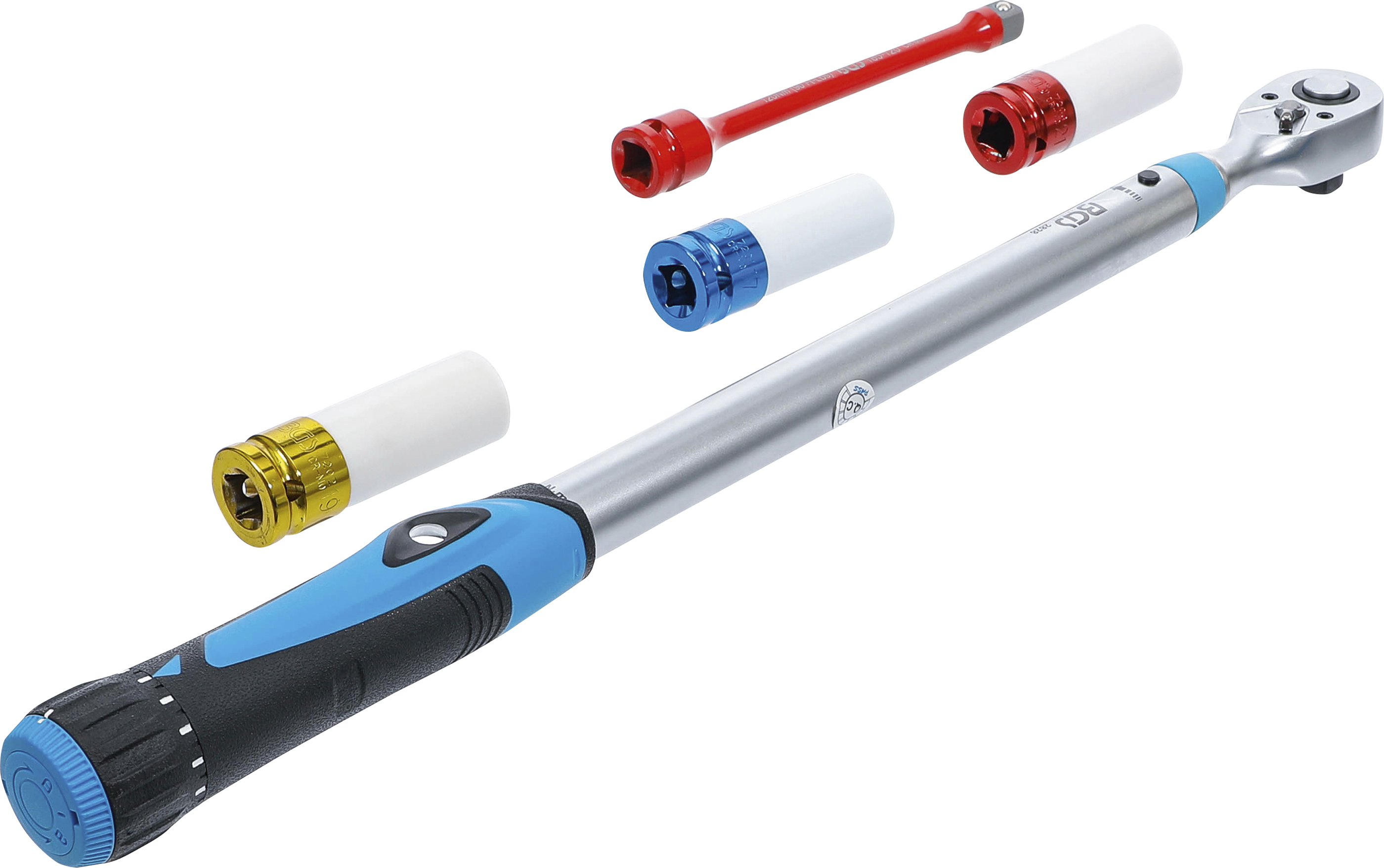 BGS Drehmomentschlüssel-Satz | 12,5 mm (1/2") | 40 - 200 Nm