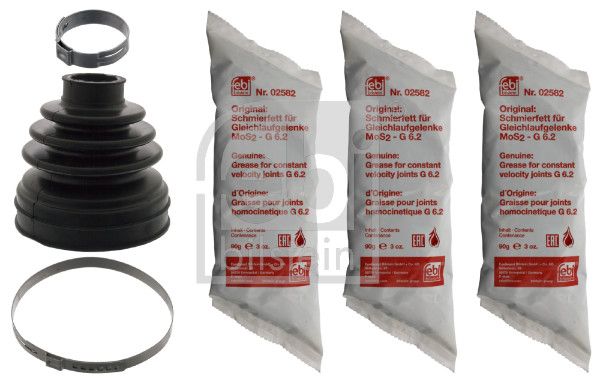 Faltenbalgsatz, Antriebswelle