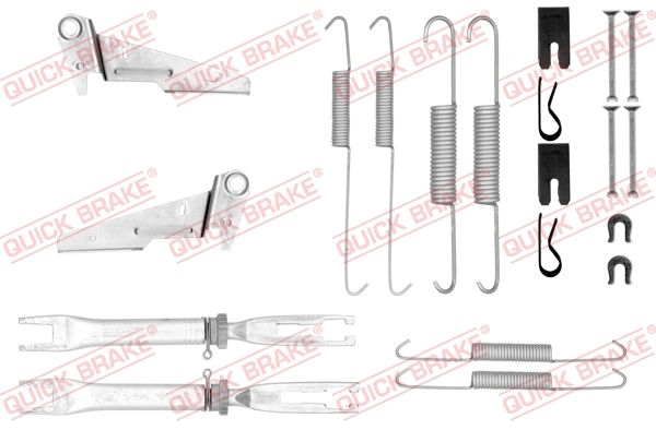 Zubehörsatz, Bremsbacken