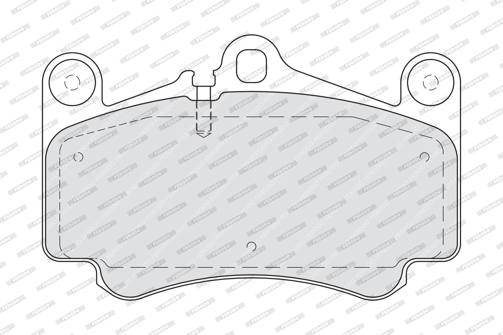 Bremsbelagsatz, Scheibenbremse