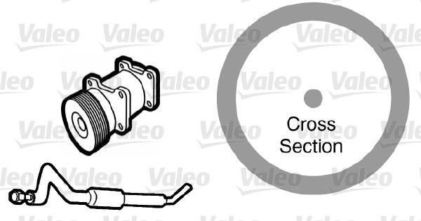 Dichtung, Kühlmittelrohrleitung