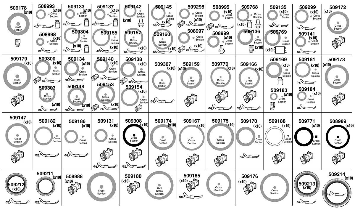 O-Ring-Reparaturset