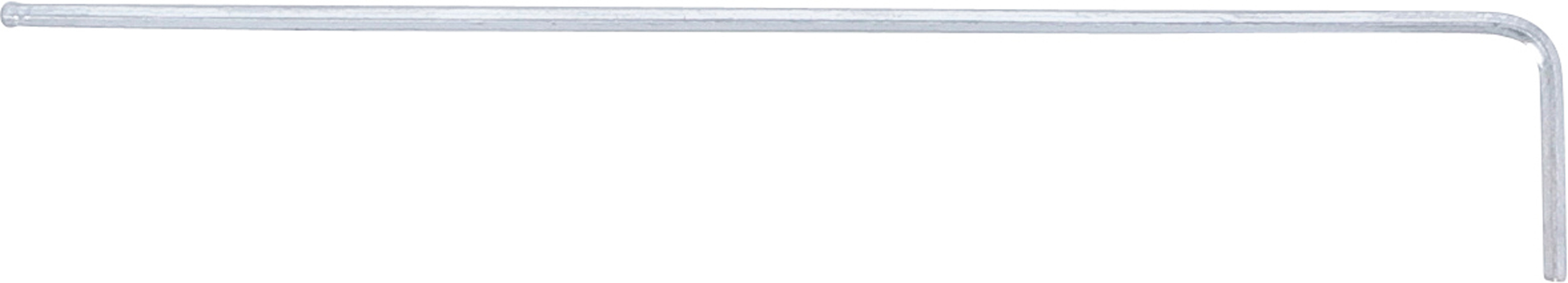 BGS Winkelschlüssel | extra lang | Innensechskant / Innensechskant mit Kugelkopf 1,5 mm