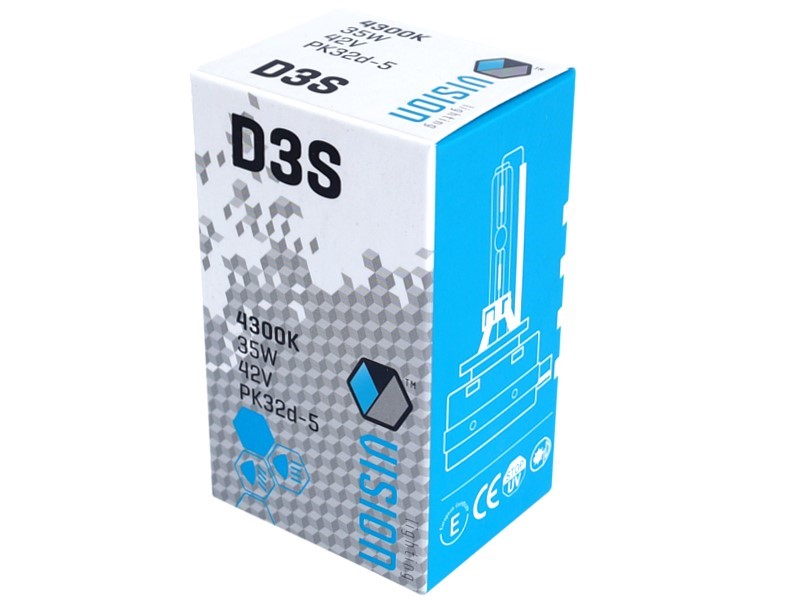 Vision Xenon Glühlampe D3S 4300K 42V 35W PK32D-5 Xenon Autolampe