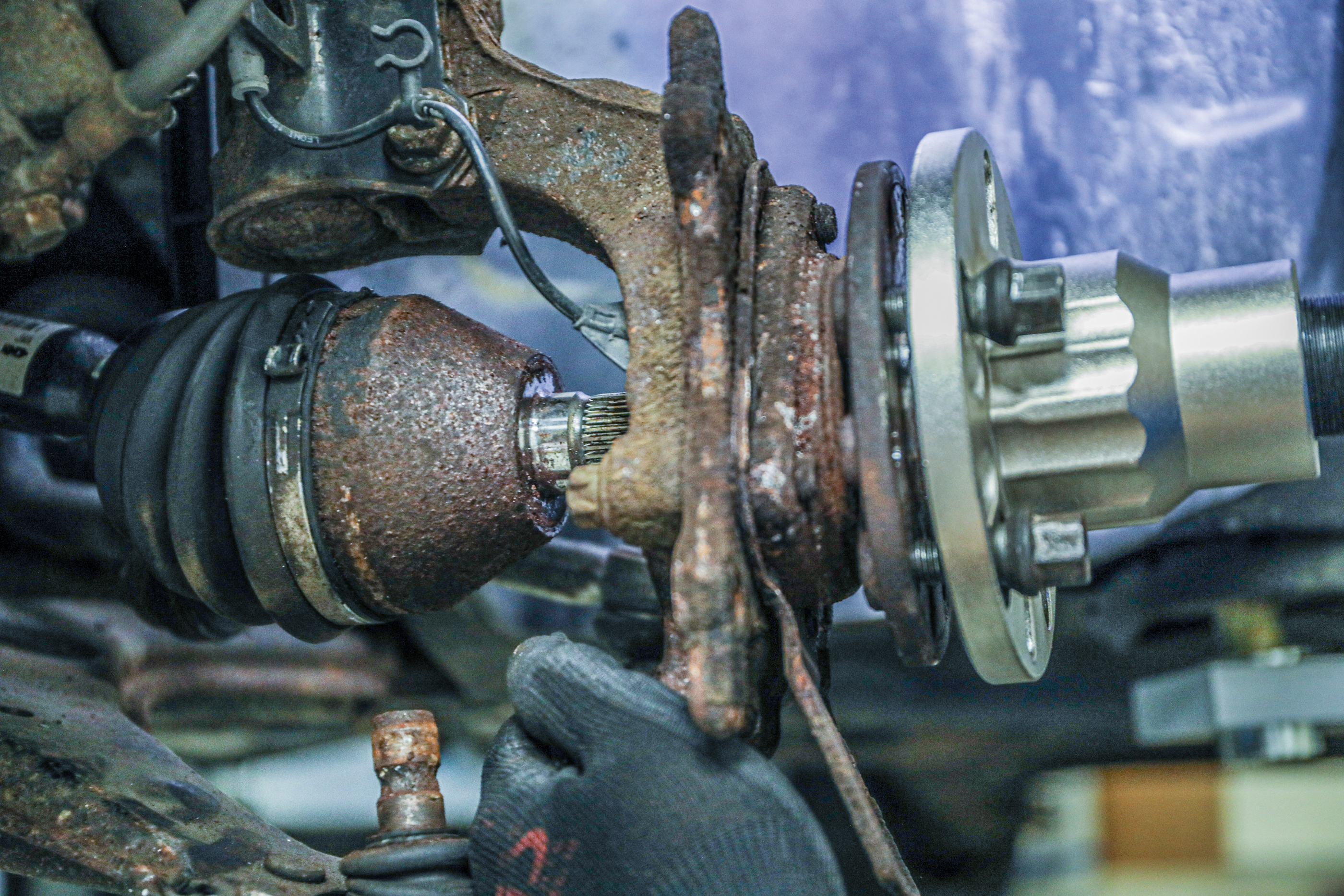 BGS Hydraulischer Ausdrücker für Antriebswellen | 98 - 125 mm