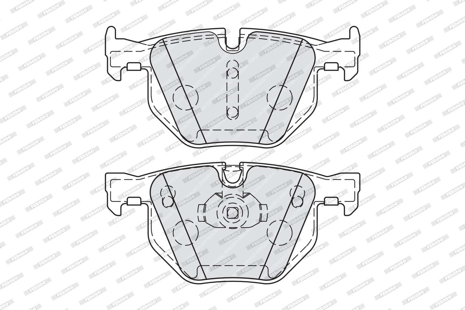 Bremsbelagsatz, Scheibenbremse