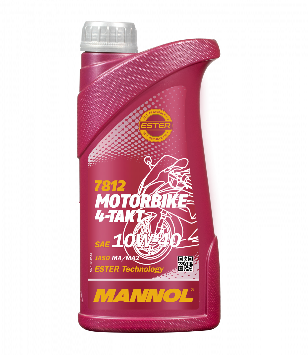 10W-40 Mannol 7812 Motorbike 4-Takt Motoröl Motorrad 1 Liter