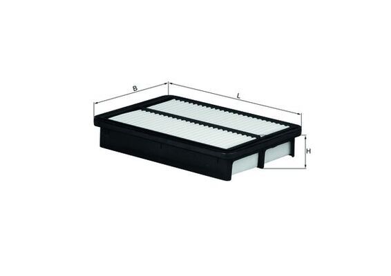 Luftfilter LX1785 “KNECHT 253 mm, 176 mm”