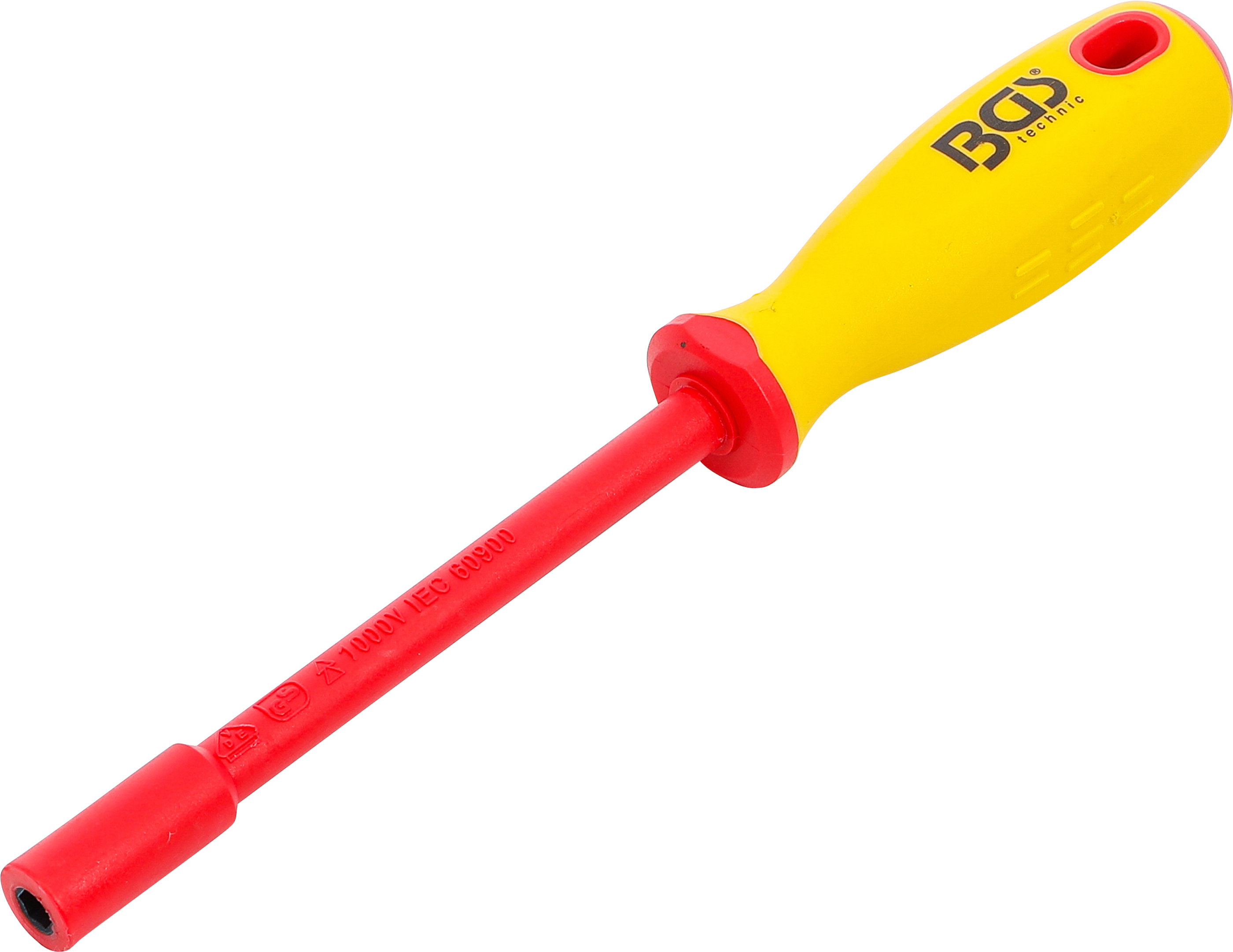 BGS VDE-Steckschlüssel-Schraubendreher | Sechskant | SW 5,5 mm | Klingenlänge 125 mm