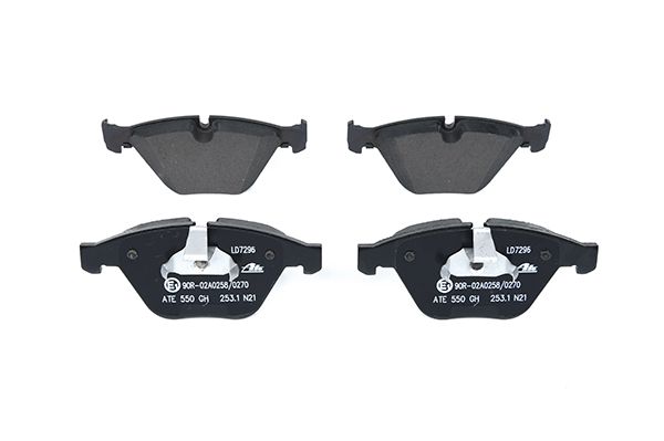 Bremsbelagsatz, Scheibenbremse