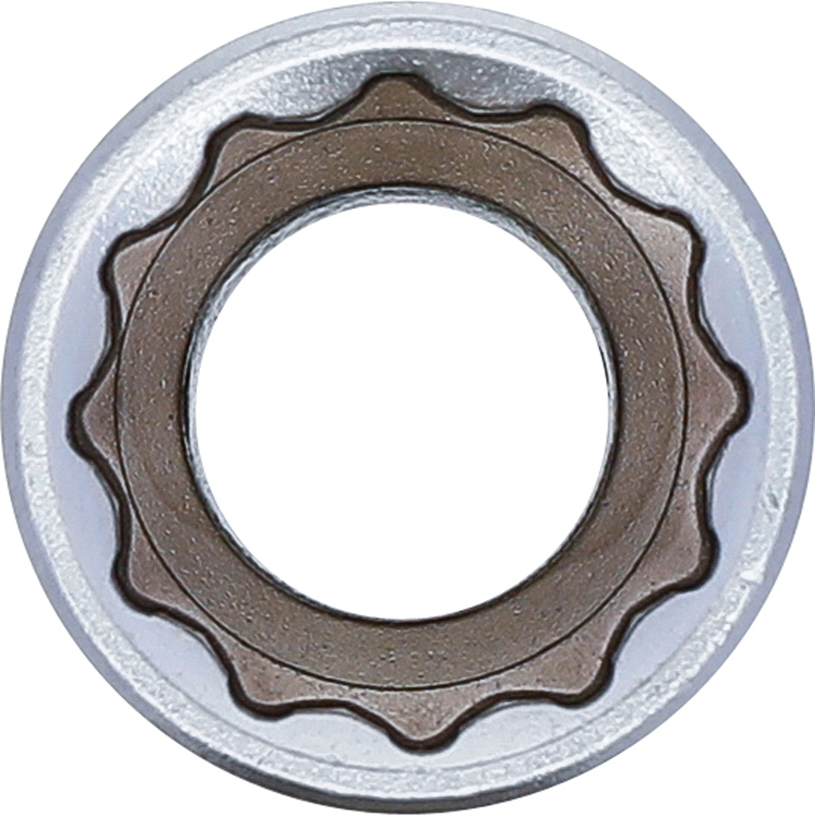 BGS Steckschlüssel-Einsatz Zwölfkant | Antrieb Innenvierkant 12,5 mm (1/2") | SW 17 mm
