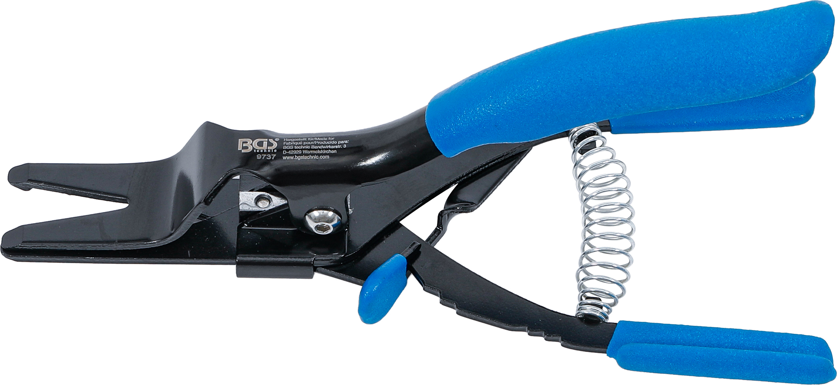 BGS Schlauch-Abstreifzange | arretierbar | 202 mm