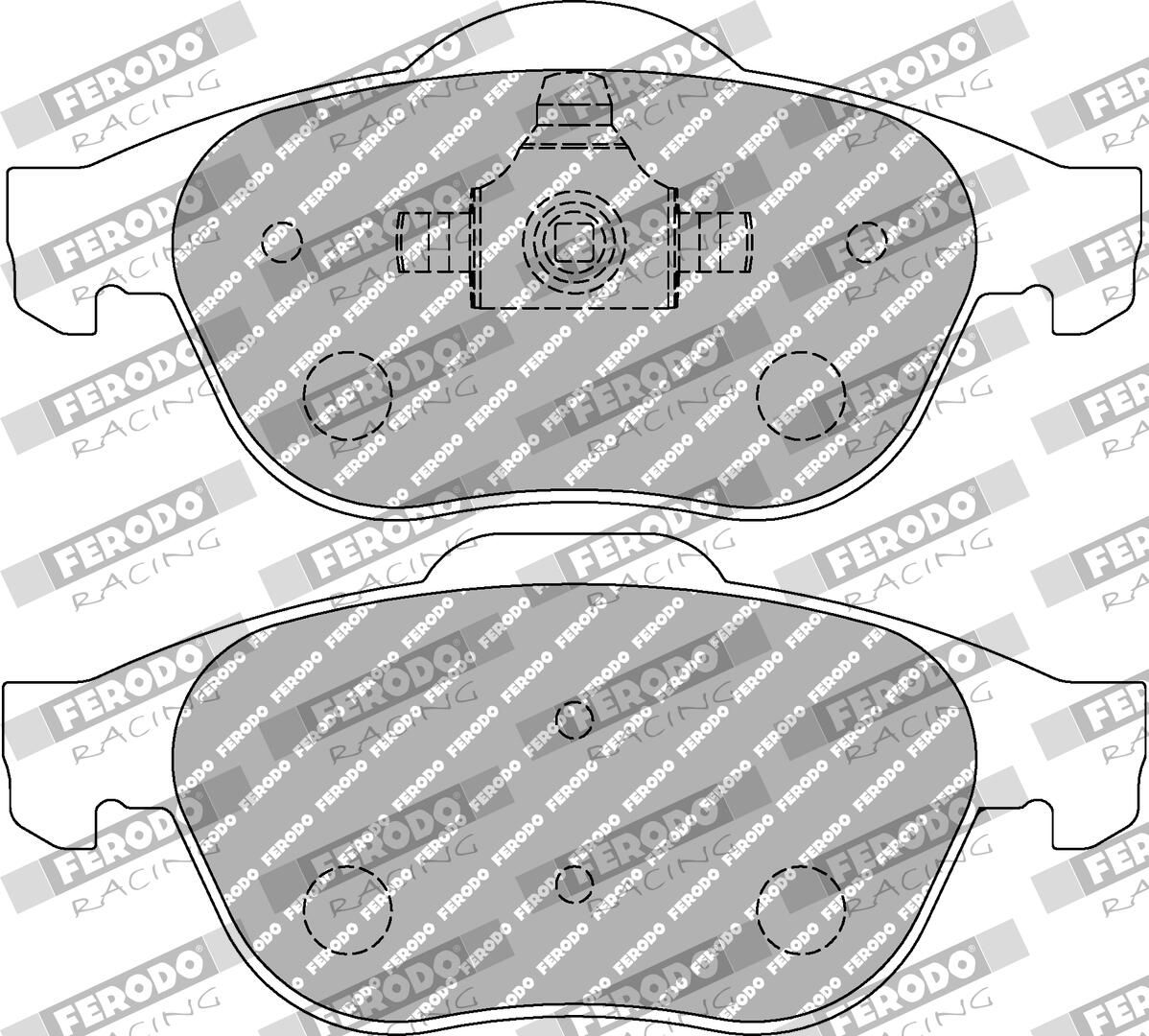 Bremsbelagsatz, Scheibenbremse